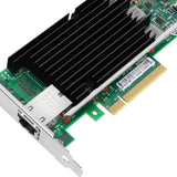 10Gb Ethernet Converged Network Adapter met Intel X540 Chip - Koperen RJ45 Poort - PCI Express 2.1 X8 - Naadloze Integratie met 10GbE - Geschikt voor PCI-E X8/X16 Slots