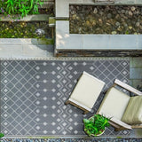 Waterdicht Outdoor Vloerkleed 300x240cm – Omkeerbaar Kunststof Stro Tapijt – Lichtgewicht Buitenmat Met Draagtas – Kunststof Rechthoekig Tuinkleed Voor Terras Balkon Tent Veranda Camping Picknick RV Caravan – UV-bestendig &amp; Afwasbaar