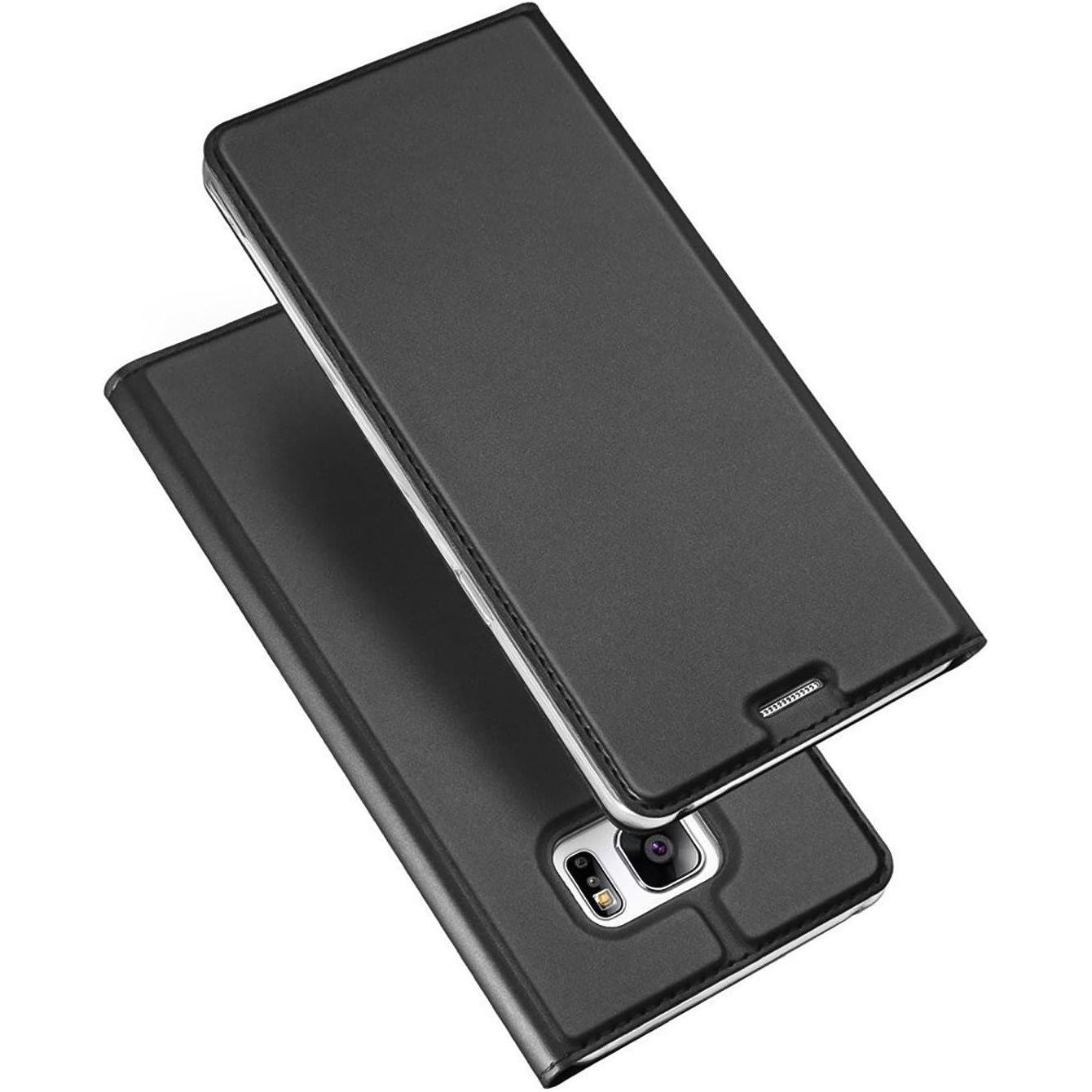 Samsung Galaxy S7 Premium Mobiele Telefoon Flip Cover - Boekhoes met Geïntegreerde Magneet - PU Lederen Case - Beschermende Telefoonhoes met Stijlvol Design - Portemonnee Functie - Kaartsleuven - Standfunctie - Compatibel met Galaxy S7 - Luxe Bescherming
