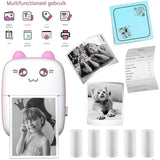 5 Rollen Thermisch Printerpapier Zonder Inkt – Supfoto 57 mm x 20 mm Rol – Zelfklevend en Gewoon Papier voor Mini Bluetooth Printers, Stickers, Bonnen, Foto’s, Notities en Dagboek – BPA-vrij, Waterdicht en Krasbestendig Printpapier