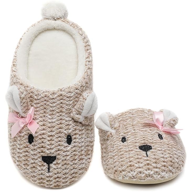 Pluche Winterpantoffels met Traagschuim - Antislip & Comfortabel - Voor Kinderen, Dames en Heren