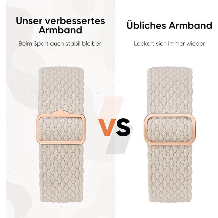4 Stuks - Gevlochten Nylon Apple Watch Bandjes - Vervangingsband - Compatibel met Apple Watch 38 mm 40 mm 41 mm - iWatch SE Series 9 8 7 6 5 4 3 2 - Nylon Sportband voor Dames en Heren