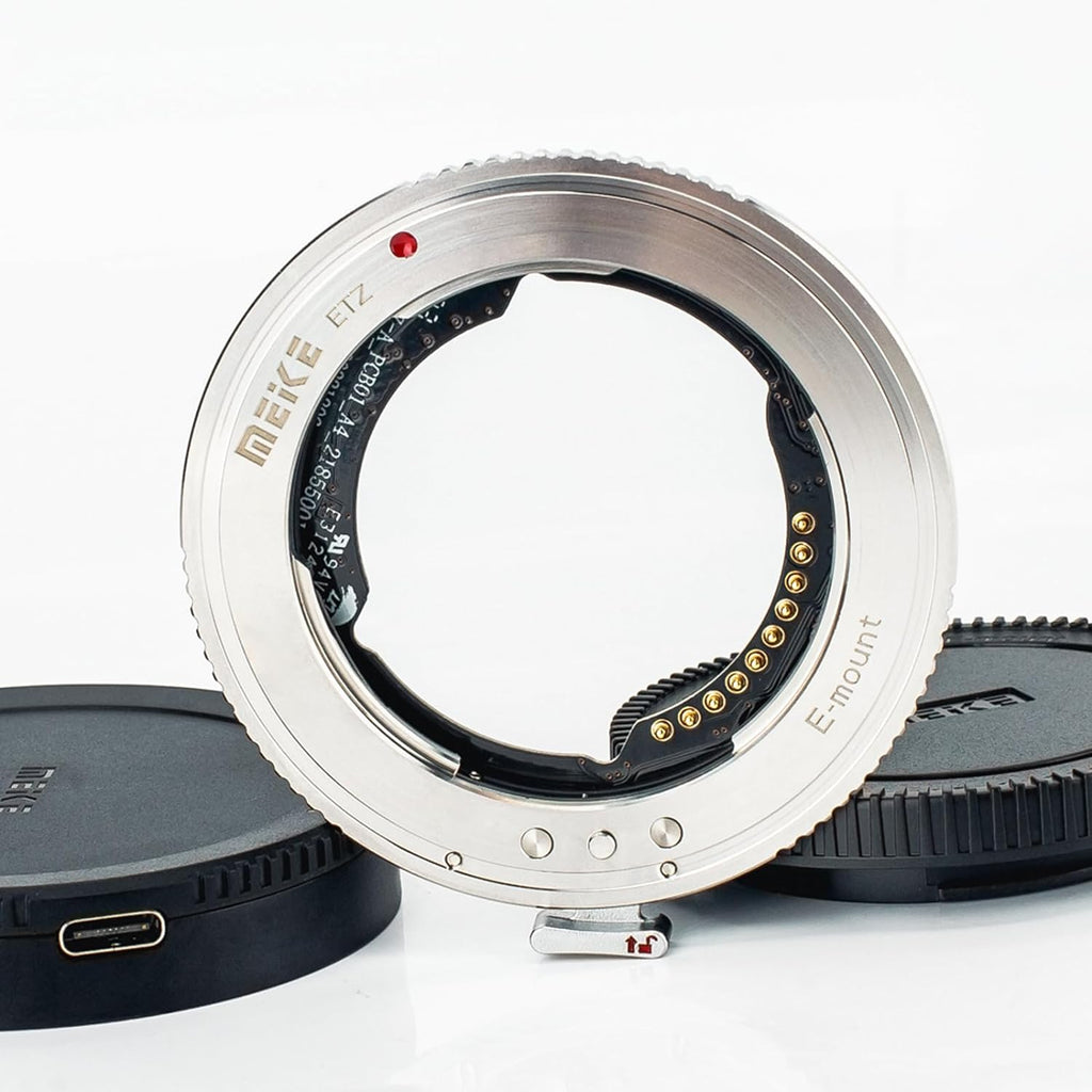 Meike MK-ETZ Adapter - Metaal Auto-Focus Lens Adapter voor Sony E-Mount naar Z Serie Spiegelloze Camera's - Ondersteunt Automatische Diafragma