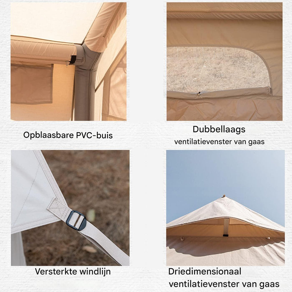pomp opblaasbare tent Rocketshoppers