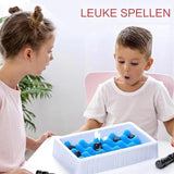 Stuks Magnetisch Schaakspel - Interactief Tafelbordspel met Magneten - Boeiend Magnetisch Bordspel voor Jong en Oud - Strategisch Spel voor Familieplezier - Schaakspel met Magnetische Stenen - Geschikt voor Kinderen en Volwassenen