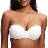 DOBREVA - Strapless Push-Up BH - 75B - Plus Size - Padded - Met Beugel - Multiway Bandeau - Afneembare Verstelbare Bandjes - Anti-Slip Siliconen