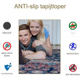 Anti-Slip Keuken/Hal Vloerkleed - 450x70cm - Duurzaam en Stijlvol Tapijt - Voor Keuken, Gang en Entree - Hoogwaardig Materiaal - Eenvoudig te Reinigen - Waterbestendig en Vlekbestendig - Comfortabel en Veilig - Geschikt voor Intensief Gebruik