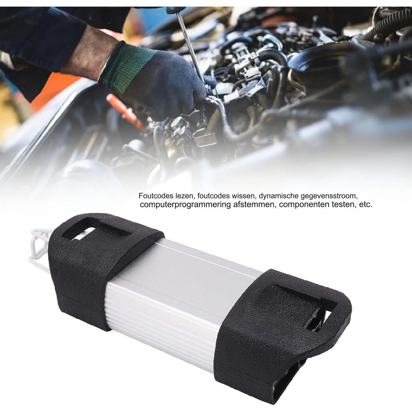 OBD2 Diagnostisch Hulpmiddel Voor CAN-Clip V215 - Hoog-Precisie Multifunctionele Professionele Scanner Tool - Volledige Auto Detector Voor Motor, Versnellingsbak, ABS, SRS, Airco, OBD II En Meer - WIN7 32-Bit Compatibel