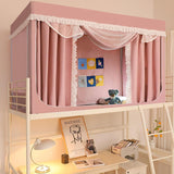 Bunk Bed Canopy Tent – Anti-Val Bescherming, Lichtreductie &amp; Privacy Tent voor Stapelbedden – Ademend, Wasbaar en Comfortabel – Geschikt voor Kinderen &amp; Volwassenen (90x190 cm)