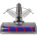 Zachte Rol Borstelkop met LED Licht voor Dyson V6 Steelstofzuigers - Geschikt voor Harde Vloeren - Eenvoudig Reinigen