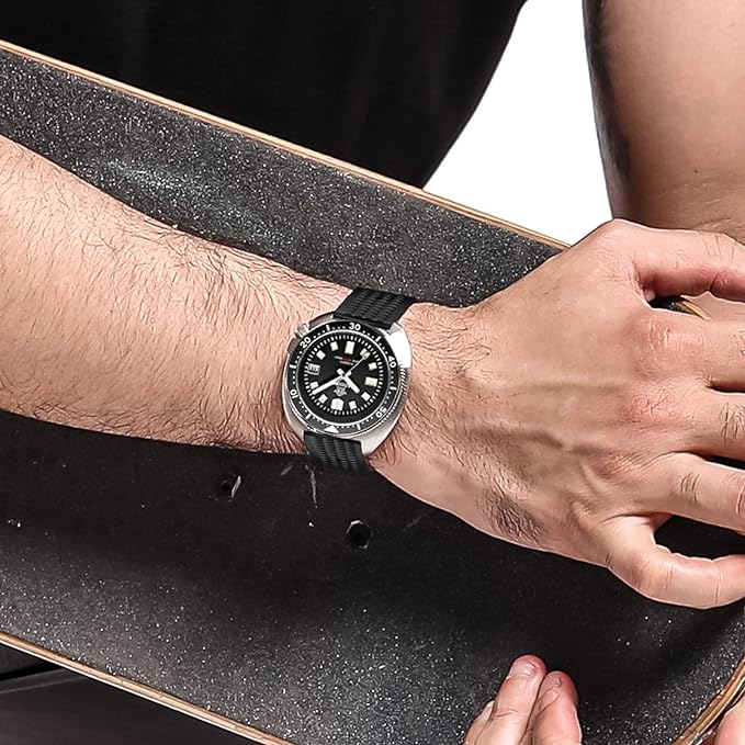 ADDIESDIVE Captain Willard Automatisch Duikhorloge MY-H8 - 200M Waterbestendig - Luxe en Duurzaam met NH35A Uurwerk
