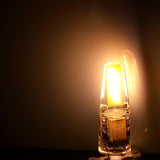 5 Stuks - G4 LED Lampje - AC12V - 1508 - COB  - LED Maïs Lamp - 2.3 Watt Vervangt 26 Watt - Energiezuinig - Eenvoudige Installatie - Siliconenlamp met Saffier Filament - Warm Wit