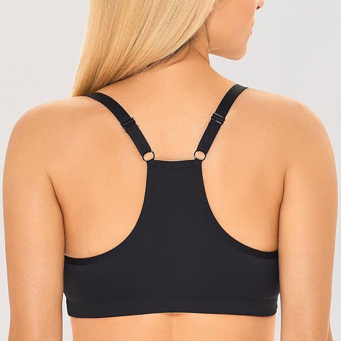 Gratlin - Dames Sport Voedingsbeha Maat XXL - Racerback Design - Zonder Beugel - Voor Zwangerschap en Borstvoeding - Ademend en Comfortabel - Clips Voor Eenvoudig Voeden