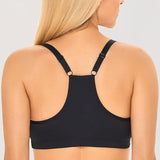 Gratlin - Dames Sport Voedingsbeha Maat XXL - Racerback Design - Zonder Beugel - Voor Zwangerschap en Borstvoeding - Ademend en Comfortabel - Clips Voor Eenvoudig Voeden