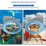 Kinder Zwembrillen - Ultra Zachte Siliconen Afdichtingen - Anti-Fog & UV Bescherming - Verstelbare Band - 3D Ergonomisch Ontwerp - Perfecte Pasvorm voor Kinderen van 3+ - 180° Breed Zicht - Lekvrij - Comfortabel en Duurzaam voor Zwemmen