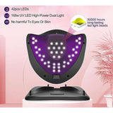 UV-LED Nagellamp  - 4 Timerinstellingen - Auto-sensor - Draagbaar voor Thuis en Salon - Geschikt voor Alle Gel Nagellakken