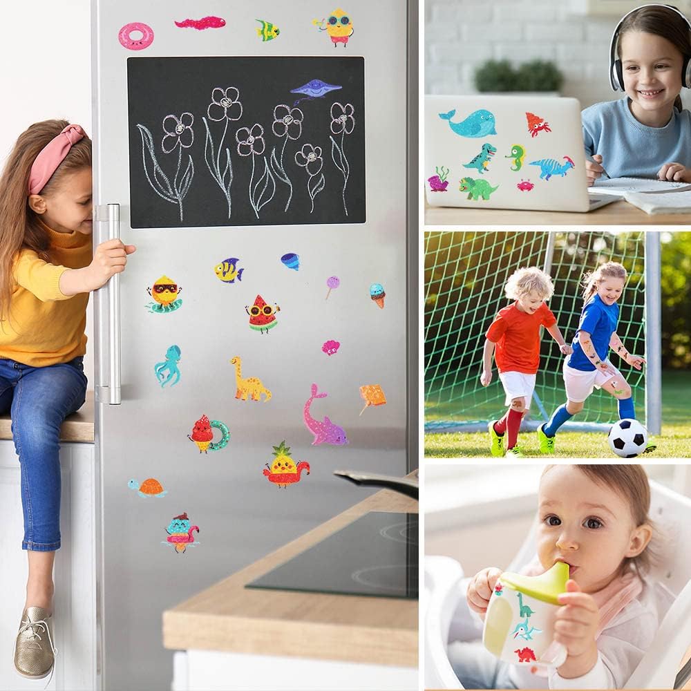 Tijdelijke tatoeages voor kinderen - Waterdichte tatoeages voor meisjes, - DIY - Verjaardagsfeestje voor kinderen - 10 Vellen