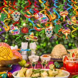 30 Stuks - Mexicaanse Fiesta Party Decoraties - Perfect voor Taco Feest & Verjaardagen - Duurzame Hangende Versieringen voor Binnen en Buiten