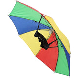 Opvouwbare Parapluhoed – Pak van 3 – Multifunctioneel voor Zon-Bescherming – Ideaal voor Buitenactiviteiten zoals Golf, Fietsen, Vissen, Tuinieren – Kleurrijk en Plezierig