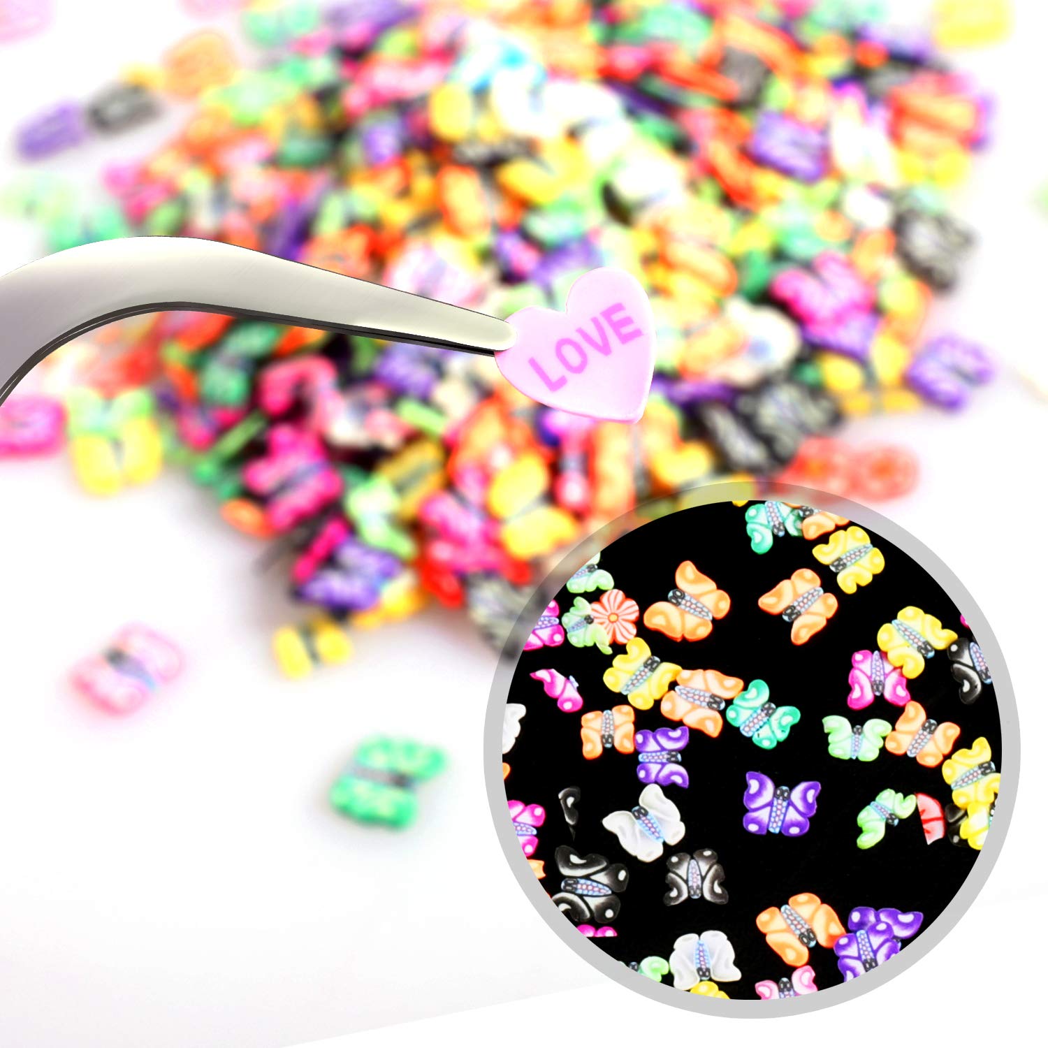 3000+ Stuks - Schattige 3D-Nagelstickers voor DIY-Manicure en Decoratie -3D-Nagelstickers Set - Schattige Ontwerpen - Milieuvriendelijk - Veelzijdig en Herbruikbaar - Voor Nagelkunst en Decoratie