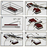 6 stuks - Slijpstenen Set - Messenslijper Kit - Grinder Assortiment (180, 400, 800, 1500, 2000, 3000) - Slijpstenen voor Messen - Wetsteen Set - Slijpstenen Pakket - Slijpstenen Set van 6 - Professionele Slijpstenen Kit - Slijpstenen Assortiment