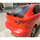 Universele Auto Achtervleugel – GT-Style Spoiler voor Sedan – ABS Kunststof Kofferbakvleugel in Glanzend Zwart – Sportieve Aerodynamische Achtervleugel voor Verbeterde Stabiliteit en Design