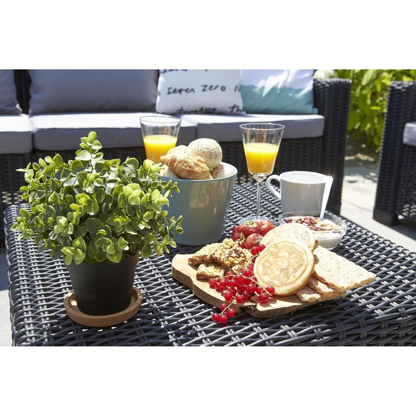 GreenPan Chop & Grill – Tafelmodel Houtskoolbarbecue – Ø 28 cm – Draagbare BBQ voor Balkon, Tafel of Picknick – Compact & Stijlvol – Eenvoudig Schoon te Maken – Kleur: Zwart/Groen