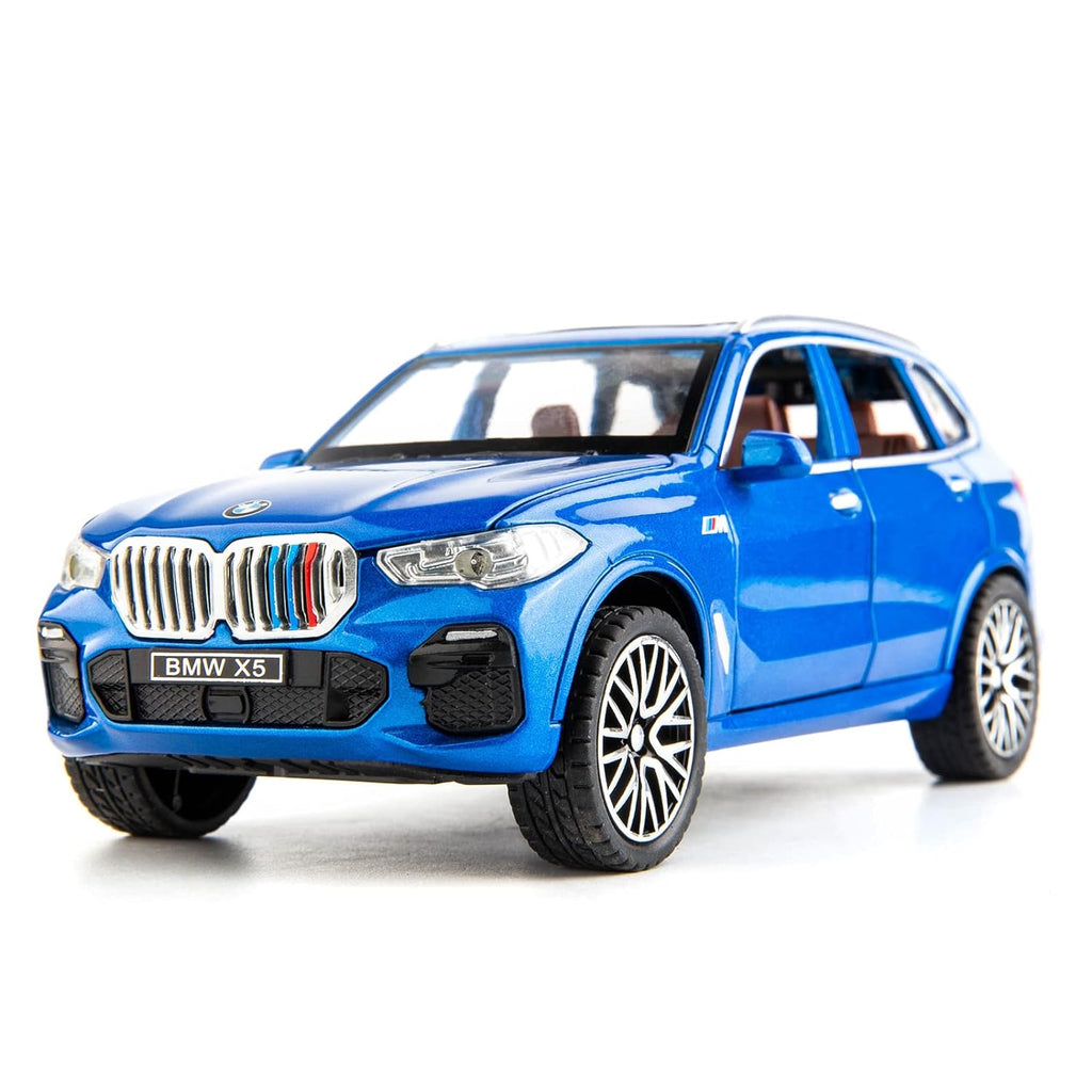 1:32 Schaal - BMW X5 SUV Model Auto Speelgoed - Zinklegering Terugtrek Voertuig met Licht & Geluid - Cadeau voor Kinderen