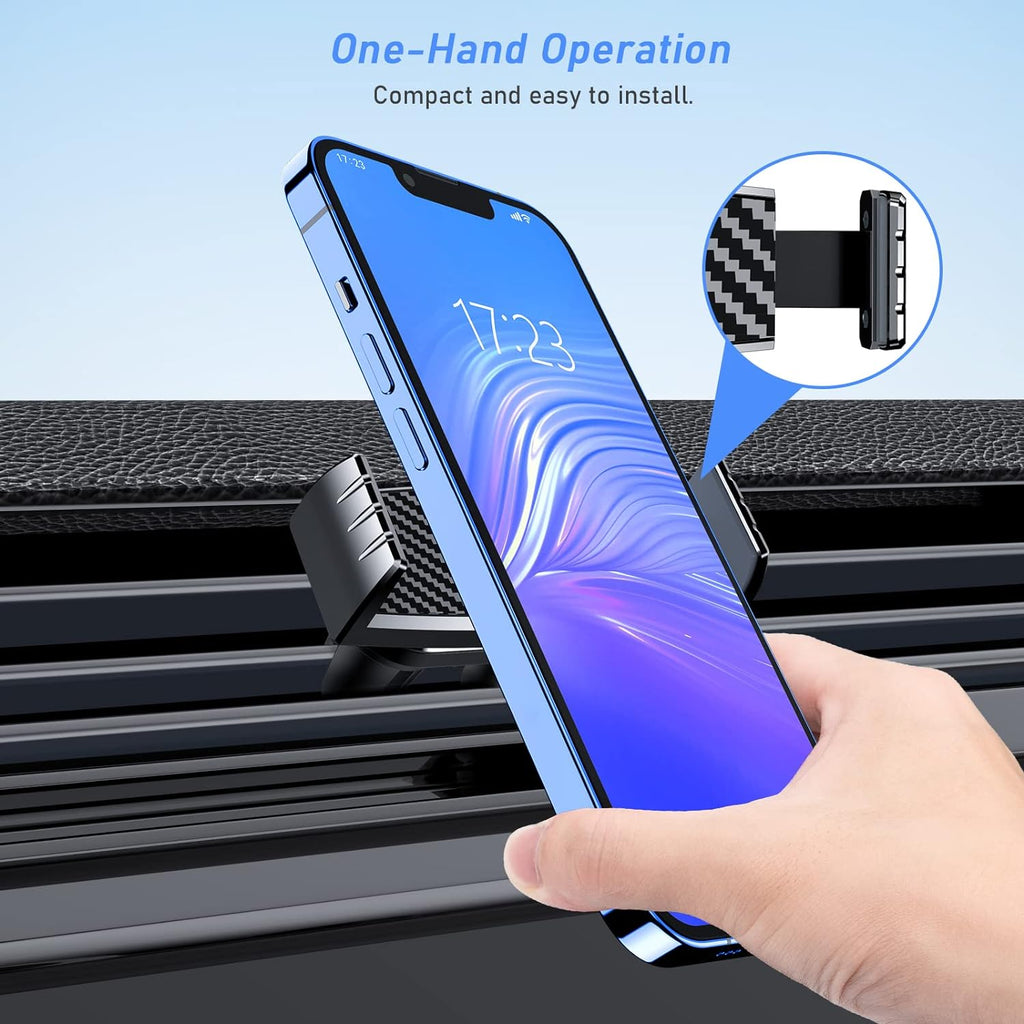 Universele Auto-Ventilatiehouder - 360° Draaibaar - Geschikt voor iPhone, Galaxy, Huawei - Waterbestendig - Compact en Lichtgewicht - Voor Veilig GPS-Gebruik - Zwart
