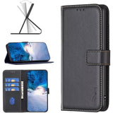 Huawei P20 Hoesje - Premium Leren Flip Wallet Beschermhoes - Stijlvolle Case voor Huawei P20 - Zwarte Telefoon Cover met Magnetische Sluiting - Hoogwaardig Leer - Kaartsleuven - Standfunctie - Duurzaam en Luxueus Ontwerp