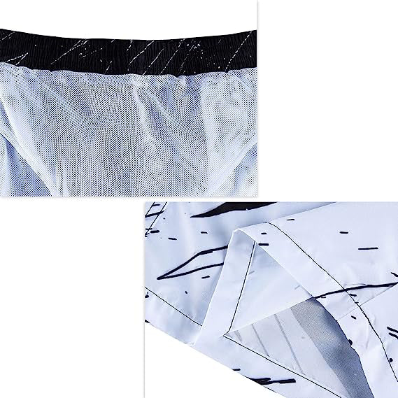 Smoke Heren Zomer Zwemshorts - 3D Gedrukte Grafische Strand Surf Board Shorts - Maat M