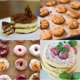 11-Delige Set - Duurzame RVS Ronde Koekjesvormen - Professionele Bakvormen & Uitstekers - Veilige Rolranden, Precisie Snijrand, Ideaal voor Fondant, Donuts, Ravioli - Multifunctionele Cirkelvormige Bakgereedschappen