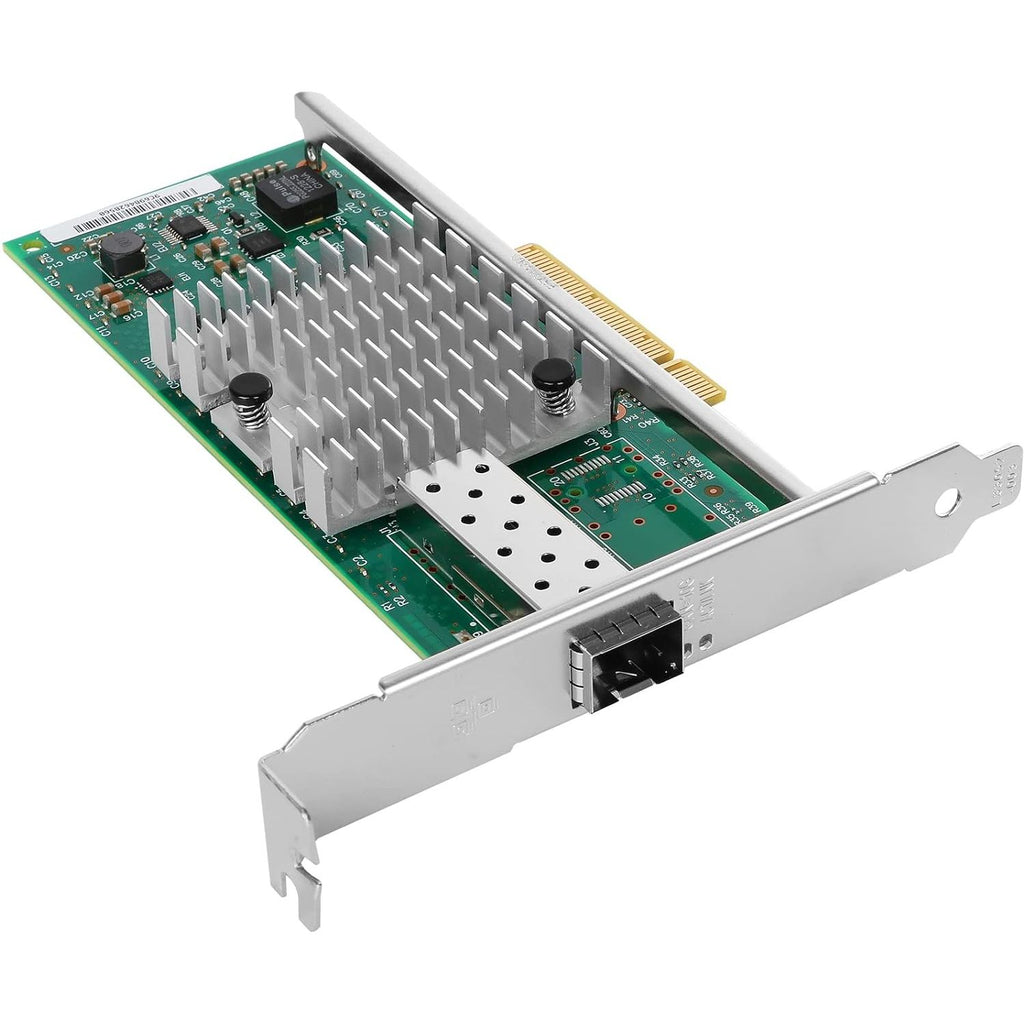 Intel X520-SR1 10G SFP+1-poorts  Netwerkkaart - PCI Express 3.0x 8 Ethernet Adapter met Intel 82599EN Chip - Universele Connectiviteit