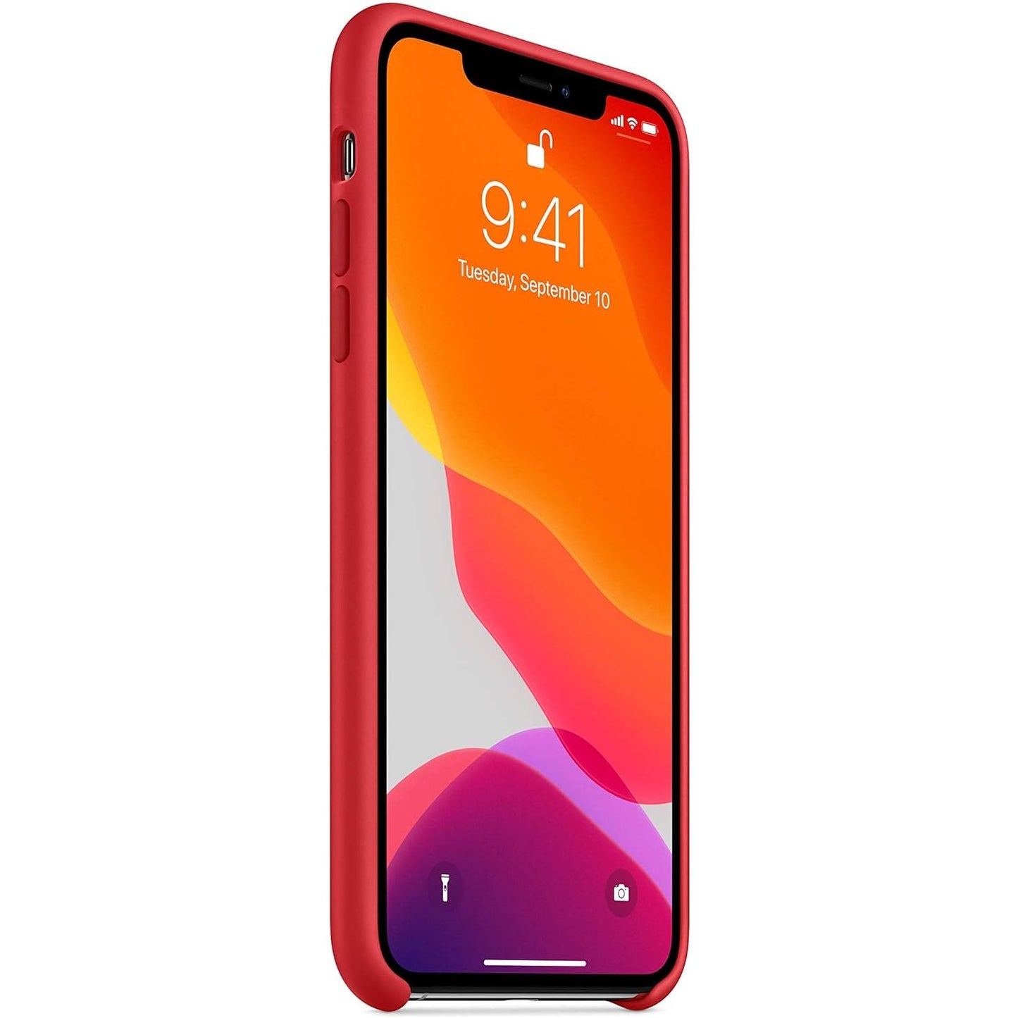 iPhone 11 Pro Max Siliconen Beschermhoes - (PRODUCT) MWYV2ZM/A: Slank en Duurzaam met Verbeterde Grip, Schokabsorberend Ontwerp voor Optimale Bescherming, Gemakkelijke Toegang tot Knoppen en Poorten, Compatibel met Draadloos Opladen