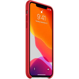 iPhone 11 Pro Max Siliconen Beschermhoes - (PRODUCT) MWYV2ZM/A: Slank en Duurzaam met Verbeterde Grip, Schokabsorberend Ontwerp voor Optimale Bescherming, Gemakkelijke Toegang tot Knoppen en Poorten, Compatibel met Draadloos Opladen