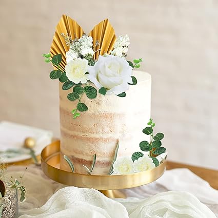 13 Stuks  - Elegante  Boho Taartdecoratie - Gouden Taarttoppers voor Verjaardagen, Bruiloften en Babyshowers