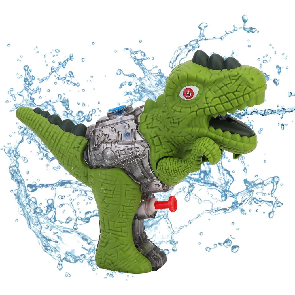 Dinosaurus Waterpistool voor Kinderen - 150 ml Capaciteit, 7m Bereik - Groene Waterblaster voor Buiten, Zwembad & Feestjes