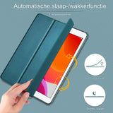 Doorzichtig Tablet Hoes - voor iPad 6 (9.7 2018) / iPad 6e Generatie/iPad 2017 / iPad 5e Generatie - Slimme Hoes met Standaard Ultra Dun Transparant Mat Achterkant Deksel Automatische Ontwaak/Slaap Functie