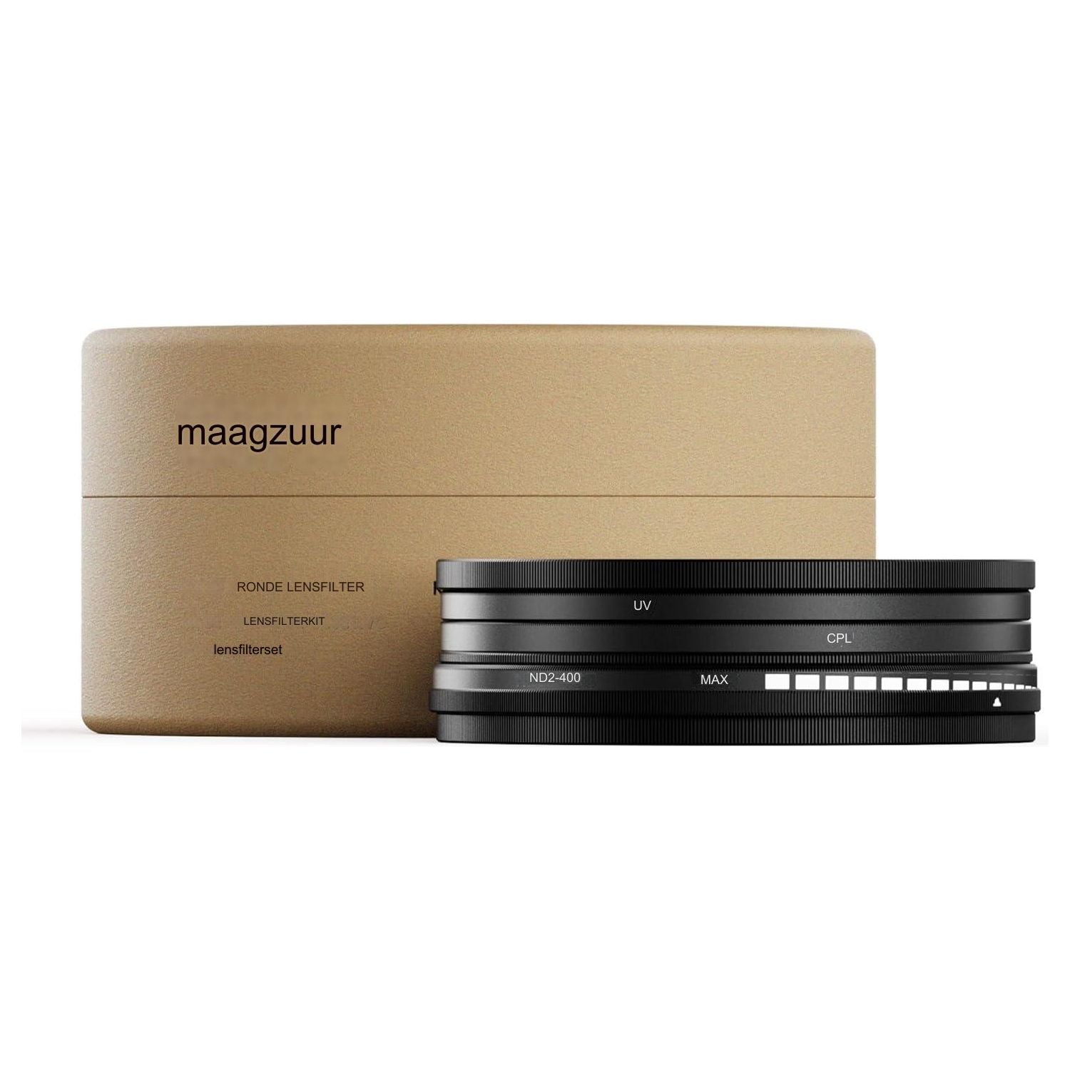 ND2 400 Filter Kit voor Cameralens - 77mm UV Filter Set - Variabele ND Filter - Neutrale Dichtheidsfilter - ND2 tot ND400 - 77mm Lenskits - UV Beschermingsfilter - Hoogwaardige Camera Accessoires - Verstelbare Neutrale Filter - Ultraviolet Lenskits