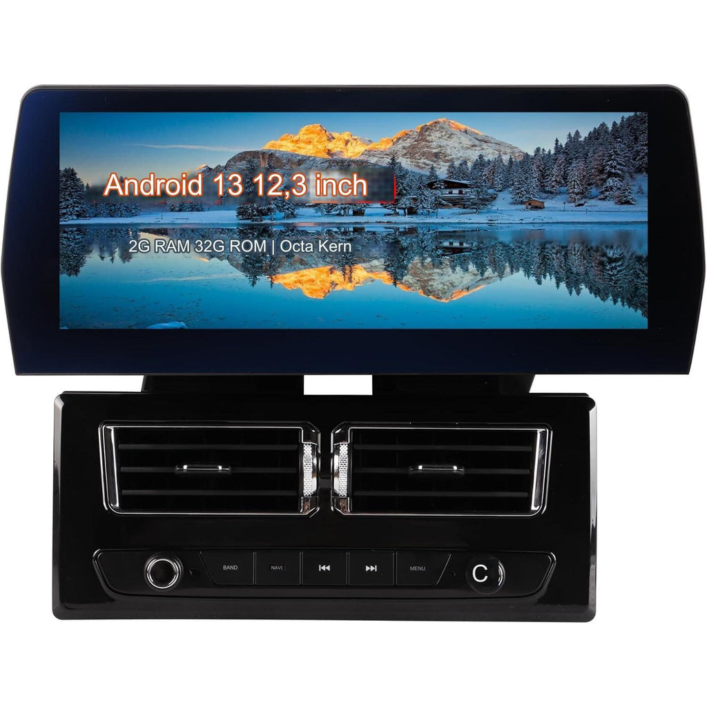 Multimedia Systeem voor BMW - Android 13 - Autoradio - 12.3-Inch Touchscreen Multimedia Systeem Voor BMW 5 Serie E39 1995-2004 - Ondersteunt GPS Navigatie, Carplay, Android Auto, RDS, DSP, BT, WiFi, DAB+ - Voor BMW X5 E53 2000-2006 - Octa Core - 32GB ROM