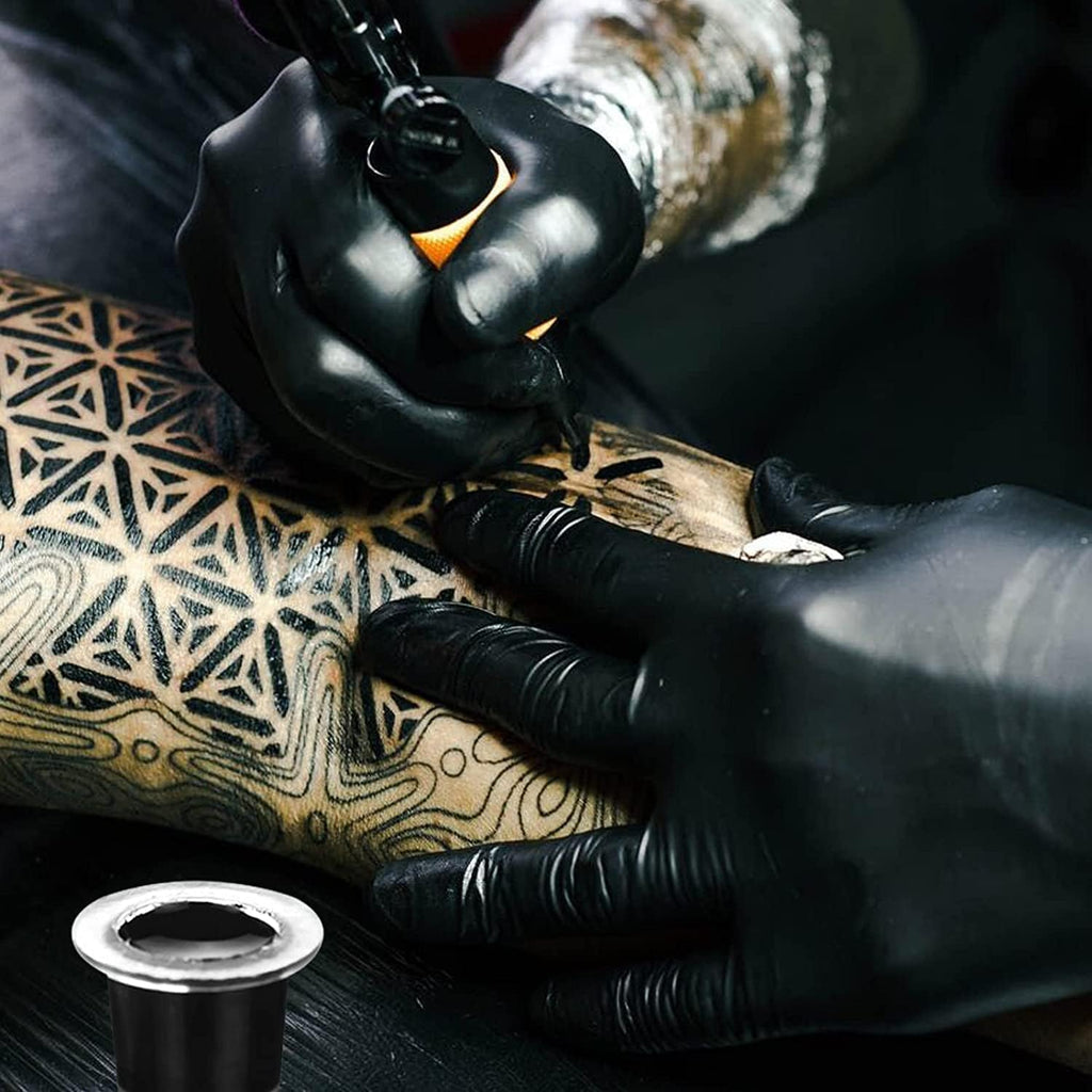 Transparante-Tattoo-Inkt-Caps-300-Stuks-Set-Met-Drie-Maten-Kwaliteitsvolle-Plastic-Inkt-Cups-Duurzaam-En-Gemakkelijk-Schoon-te-Maken-Voor-Tattoo-Kunstenaars