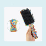 Ergonomische Gasbag Haarborstel - Zachte Borstelharen voor Glanzend Haar - Handig Ophanggat