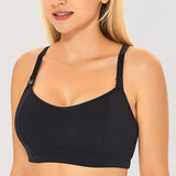 Gratlin - Dames Sport Voedingsbeha Maat XXL - Racerback Design - Zonder Beugel - Voor Zwangerschap en Borstvoeding - Ademend en Comfortabel - Clips Voor Eenvoudig Voeden