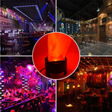 LED Vlamlamp – Hangende Dynamische Vlam Effect Lamp – Gesimuleerde Vuurgloed Decoratie, Veilig &amp; Zonder Warmte – Vlamhoogte 21 cm - Voor Halloween / Kerst