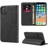 Geval Compatibel met iPhone 11 Pro Max - Premium Flip Leren Portemonnee Hoes - [3 Kaartsleuven] [Magnetische Sluiting] [Standhouder] - Beschermende Cover Hoes Compatibel met iPhone 11 Pro Max - Luxe Wallet Hoesje voor iPhone 11 Pro Max