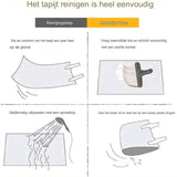 Anti-Slip Keuken/Hal Vloerkleed - 450x70cm - Duurzaam en Stijlvol Tapijt - Voor Keuken, Gang en Entree - Hoogwaardig Materiaal - Eenvoudig te Reinigen - Waterbestendig en Vlekbestendig - Comfortabel en Veilig - Geschikt voor Intensief Gebruik