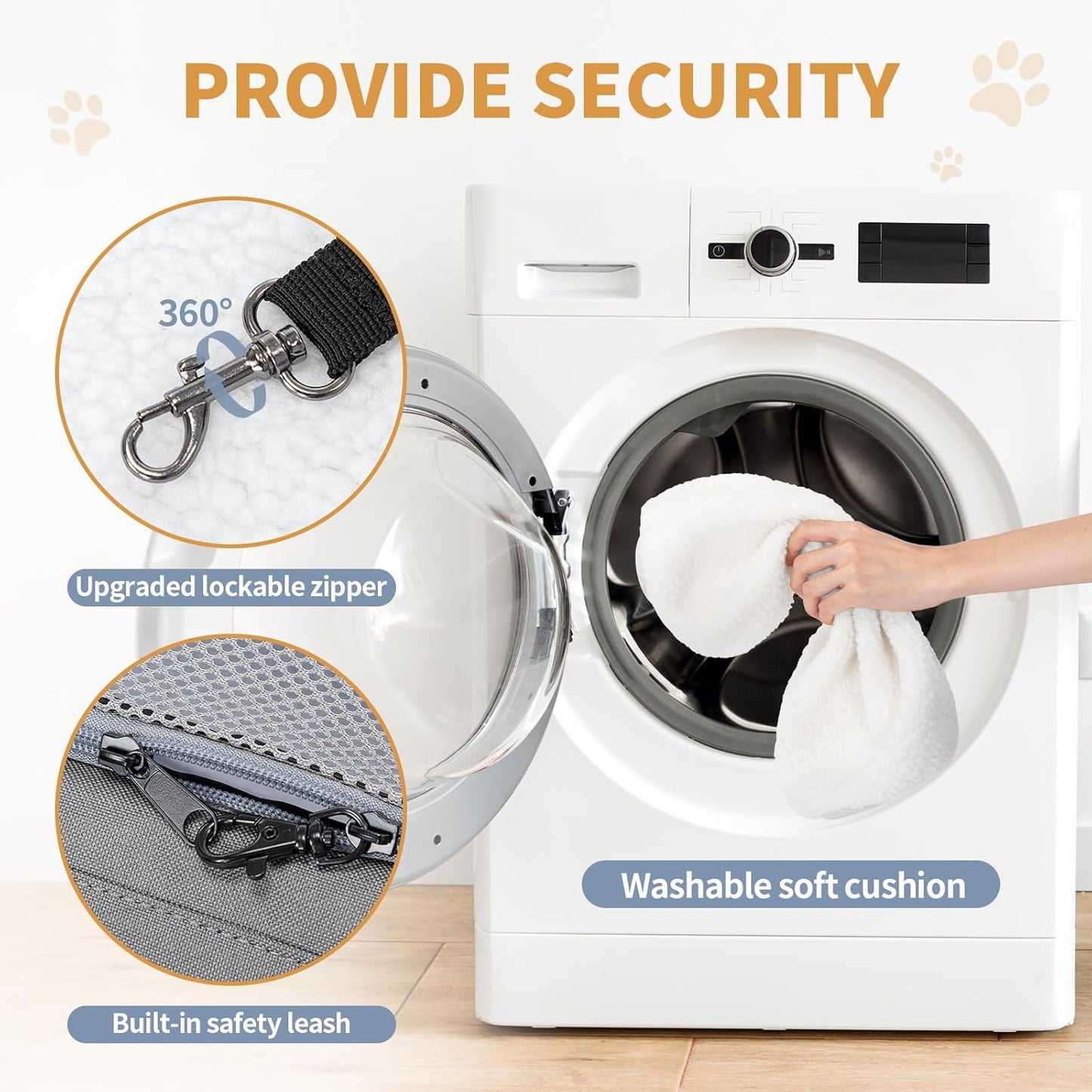 Opvouwbare Draagtas voor Kat en Hond - Airline Approved Transporttas voor Huisdieren tot 8KG - Reisbench met Mesh Ventilatie en Schouderriem - Vliegtuig Reistas voor Katten Kleine Honden Auto Trein en Vlucht