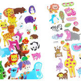 3D Zeeleven Stickers voor Kinderen - 14 Vellen - Puffy Zeedieren Stickers voor Jongens en Meisjes - Educatieve Beloningsstickers - Feestartikelen - Verjaardag - 17x7cm