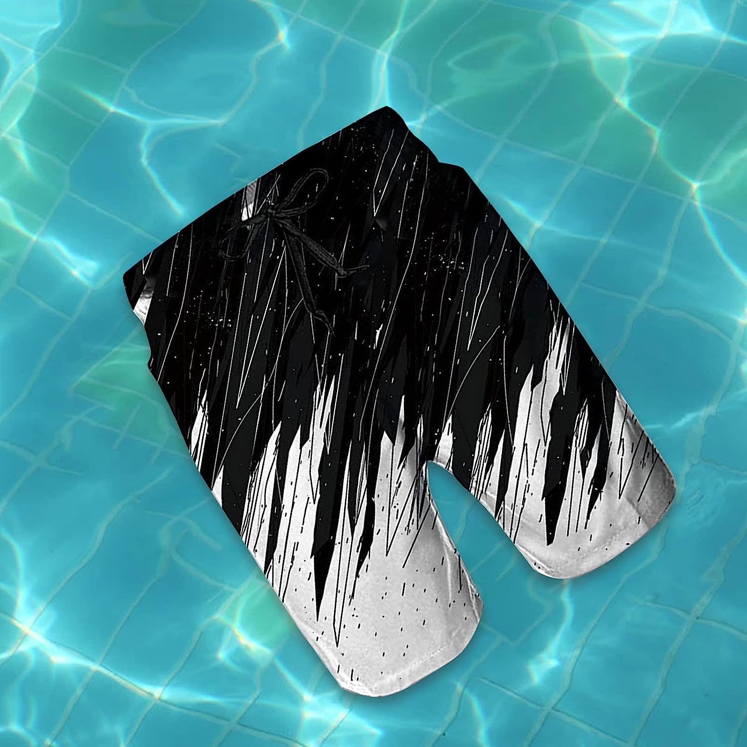 Smoke Heren Zomer Zwemshorts - 3D Gedrukte Grafische Strand Surf Board Shorts - Maat M