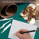 Professionele Modelzaag Set voor Handwerk & DIY: 12-Delig met Mini Zaagbladen, Geschikt voor Modelbouw en Handgemaakte Projecten